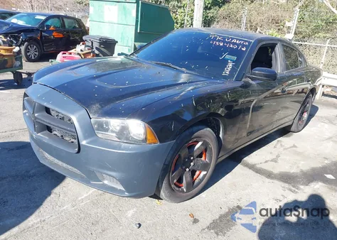 2014 Dodge Charger Police from USA, damaged, VIN 2C3CDXAT8EH121224